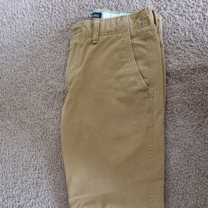 American Eagle Mens Original Bootcut 28/30 Beige Cotton Pants